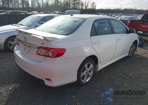 2011 Toyota Corolla S из США, поврежденный, VIN 2T1BU4EE5BC560193